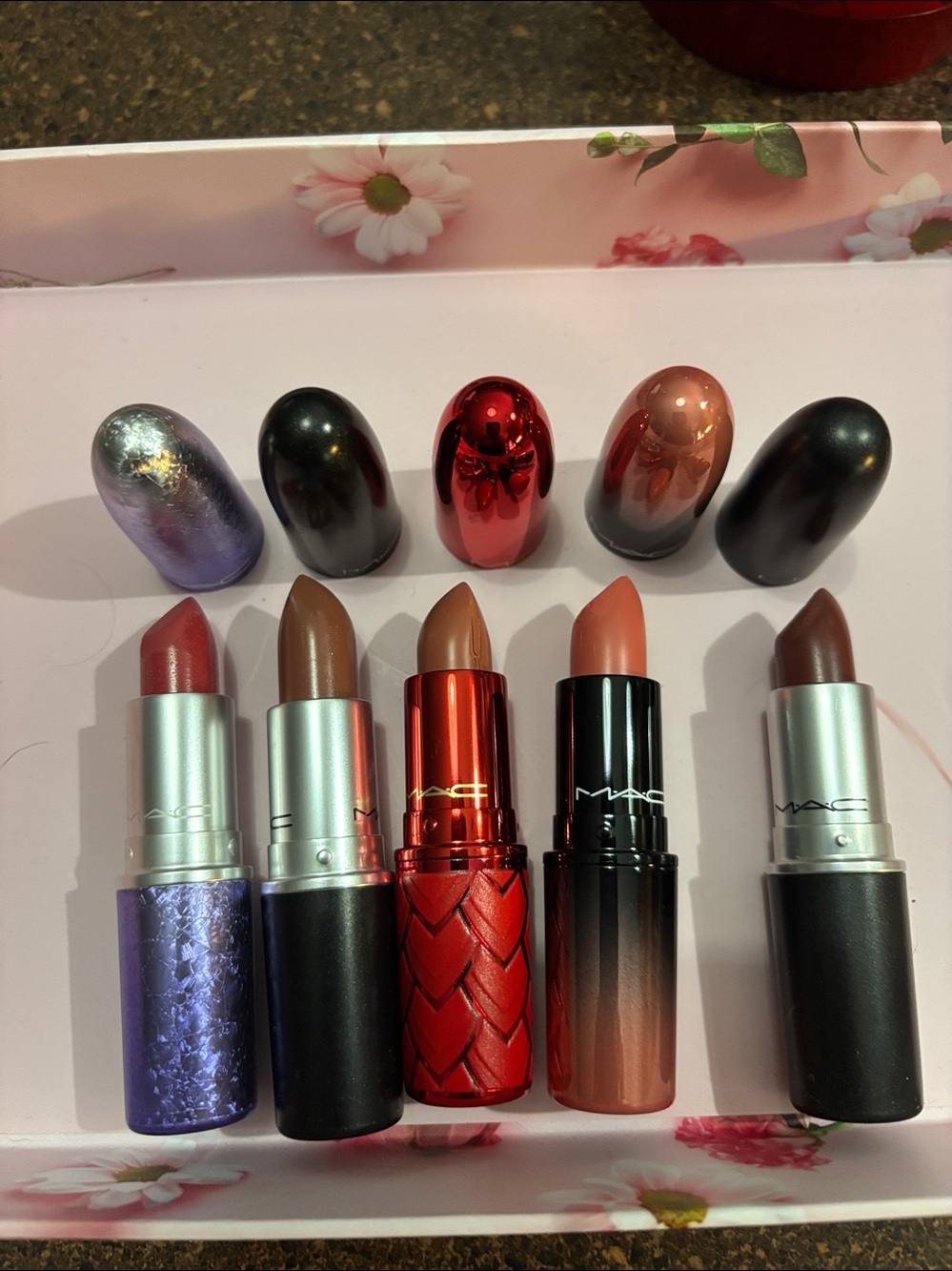 MAC Cosmetics bundle —assorted limited edition Lipsticks do not have boxes. - Picture 6 of 11